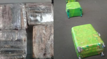 Aeropuerto de Ezeiza: secuestraron más de 250 kilos de cocaína en valijas 