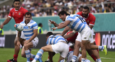 Los Pumas vencieron a Tonga en un duelo clave del Mundial de Rugby