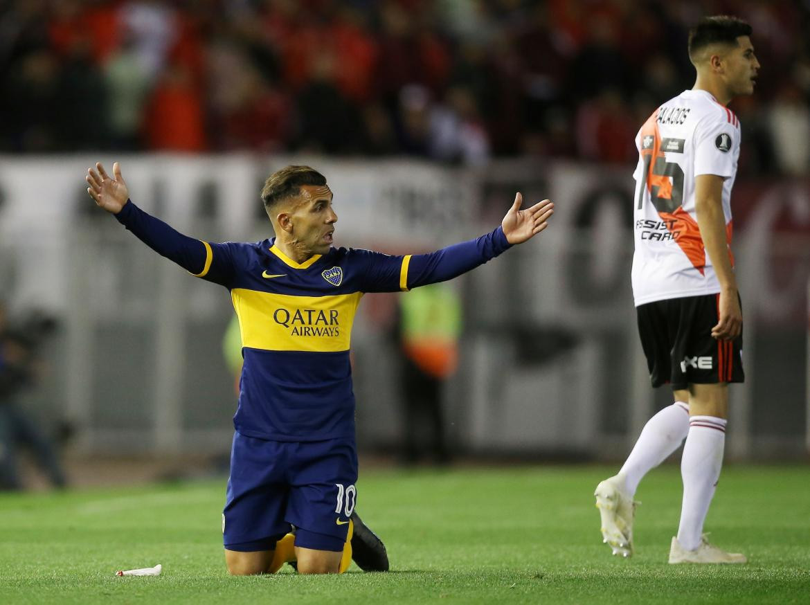 Superclásico de Copa Libertadores, Carlos Tevez, REUTERS