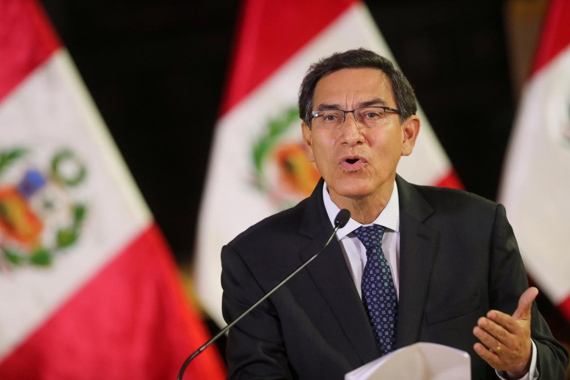 Martín Vizcarra, presidente de Perú, REUTERS