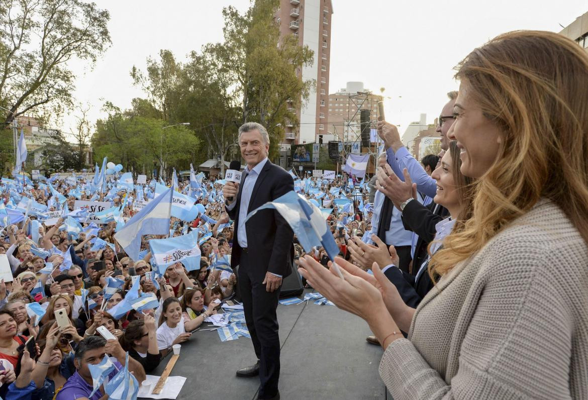 Mauricio Macri en Neuquén, elecciones 2019, NA	