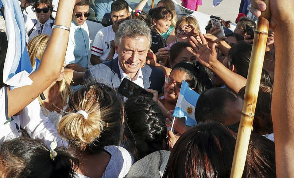 Mauricio Macri en Salta, marcha del 