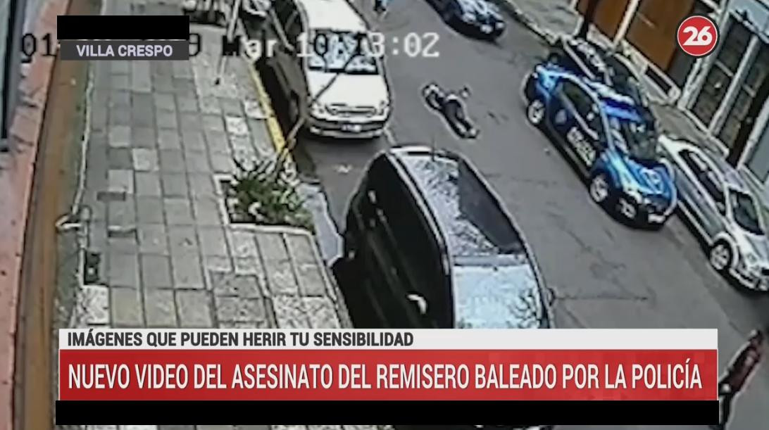 Villa Crespo, video del ataque a remisero