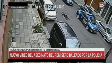 Villa Crespo: nuevo video complica a los policías que mataron al remisero 