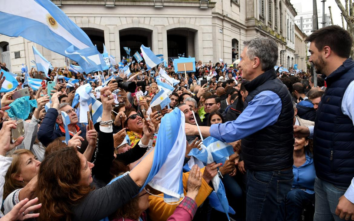 Mauricio Macri, marcha 