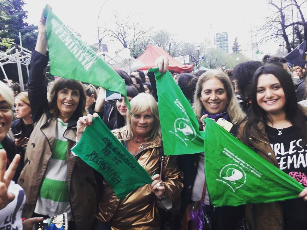 Encuentro Nacional de Mujeres, La Plata, marcha