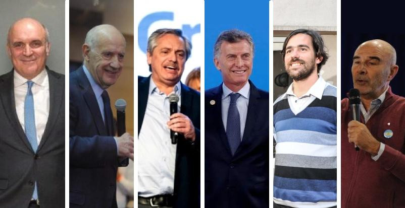 Candidatos, debate presidencial, elecciones 2019