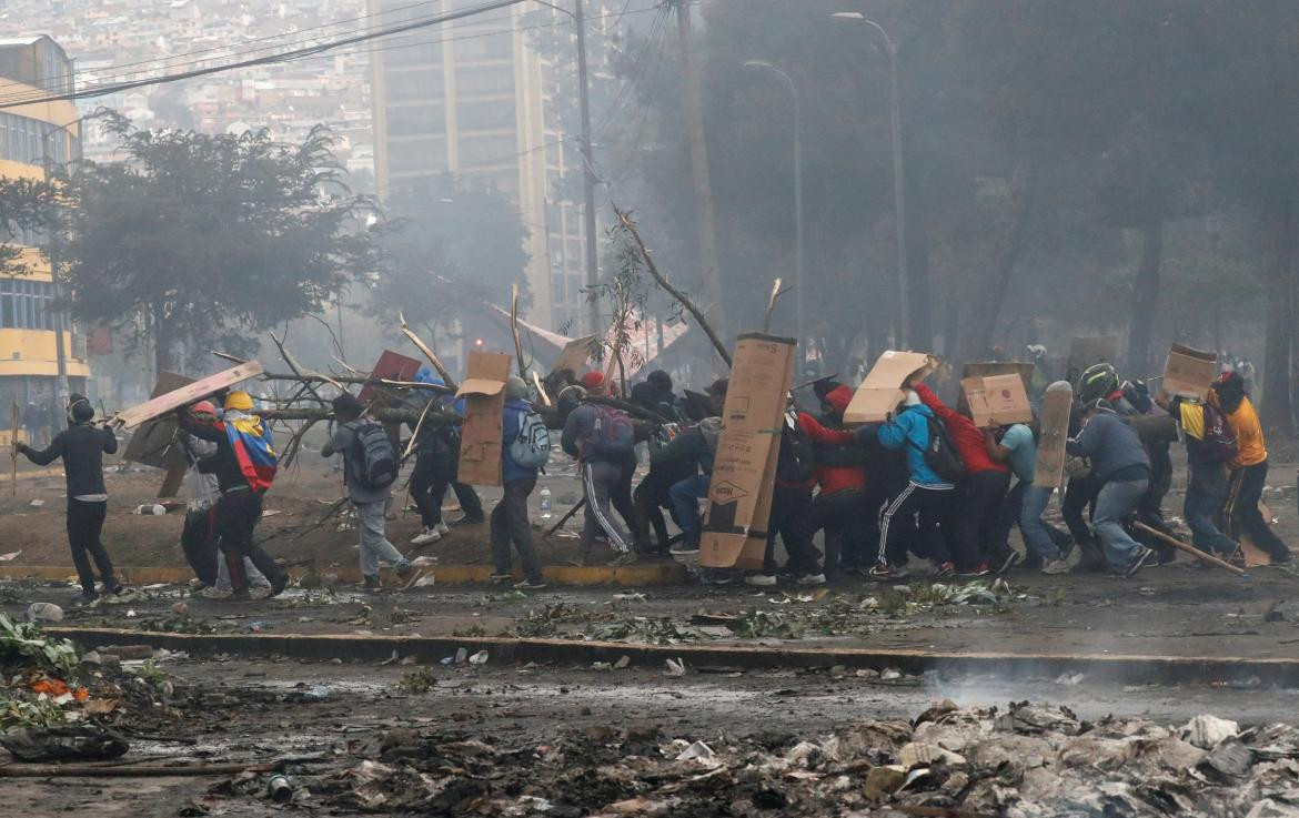 Crisis e incidentes en Ecuador, REUTERS