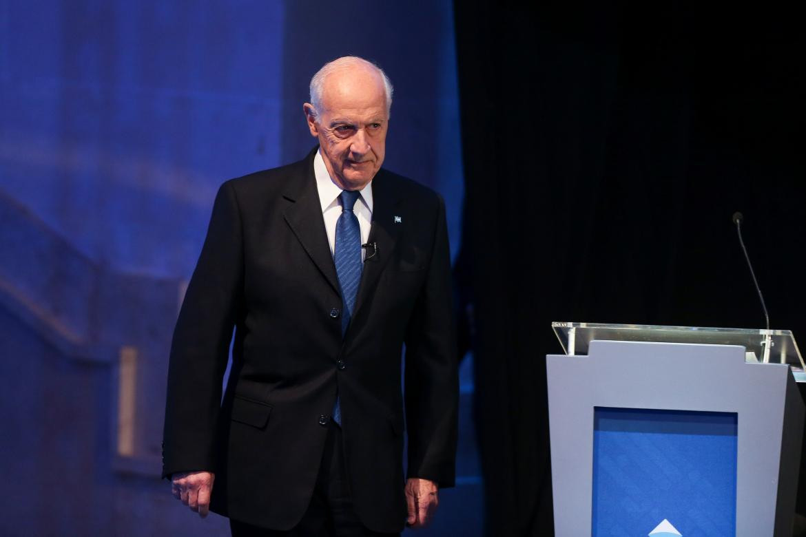 Roberto Lavagna en el debate de candidatos a presidente 2019, REUTERS
