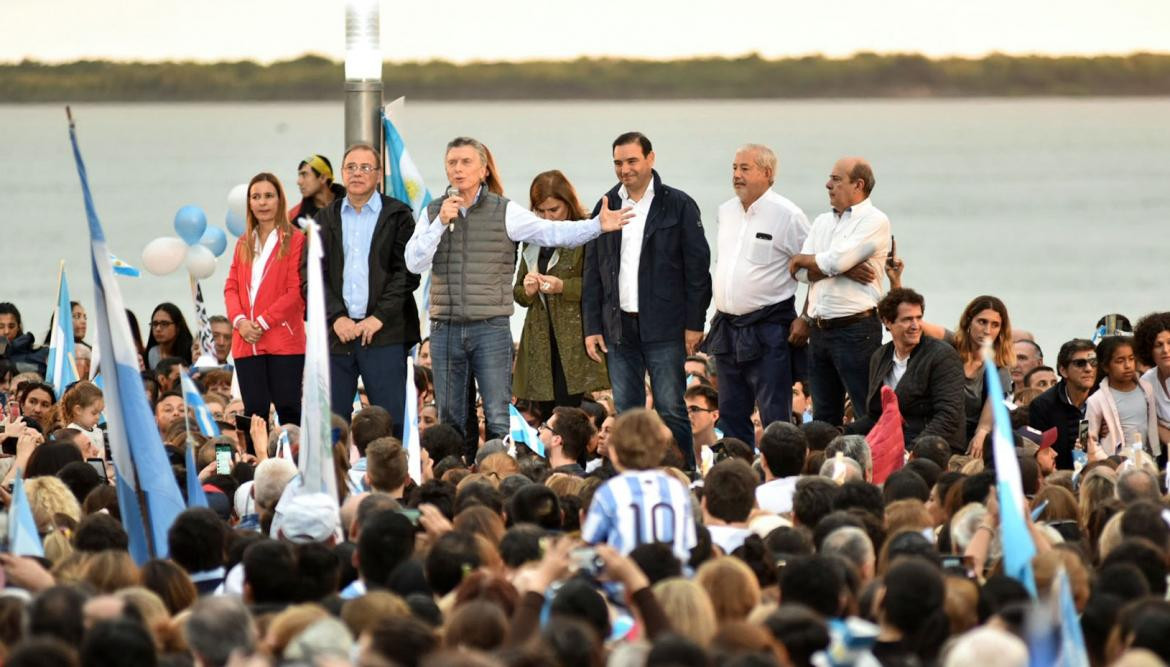 Mauricio Macri en Corrientes, 