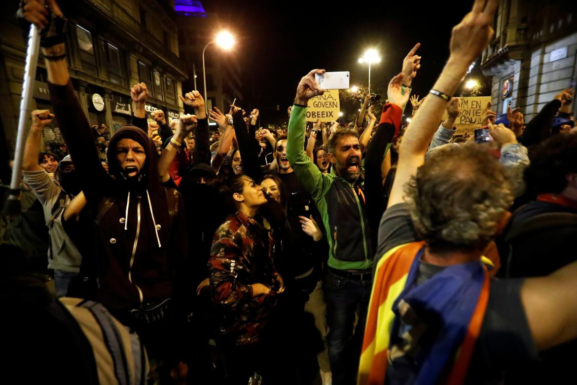 Múltiples protestas en España, REUTERS	