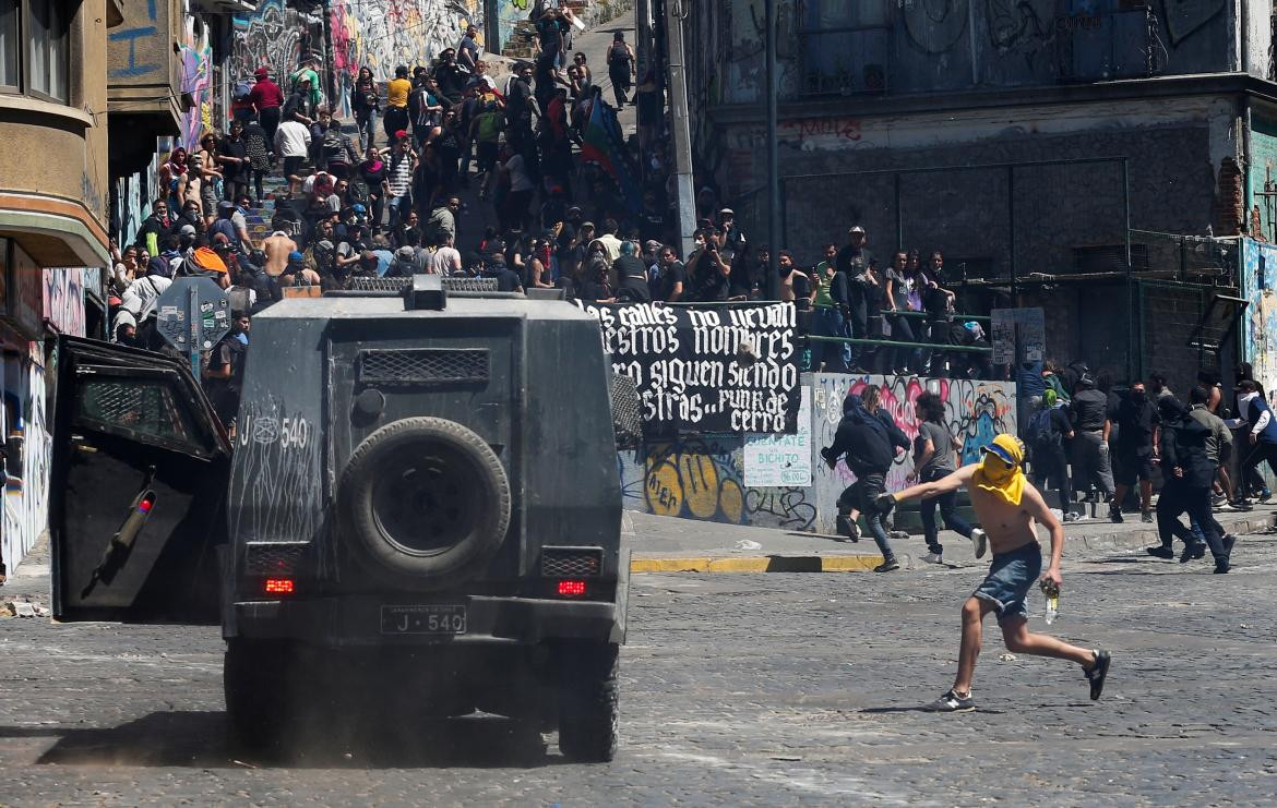 Manifestaciones, protestas y tensión en Chile, REUTERS	
