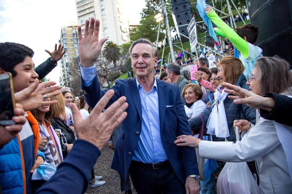 Miguel Ángel Pichetto en Rosario, Elecciones 2019, Juntos por el Cambio, Twitter