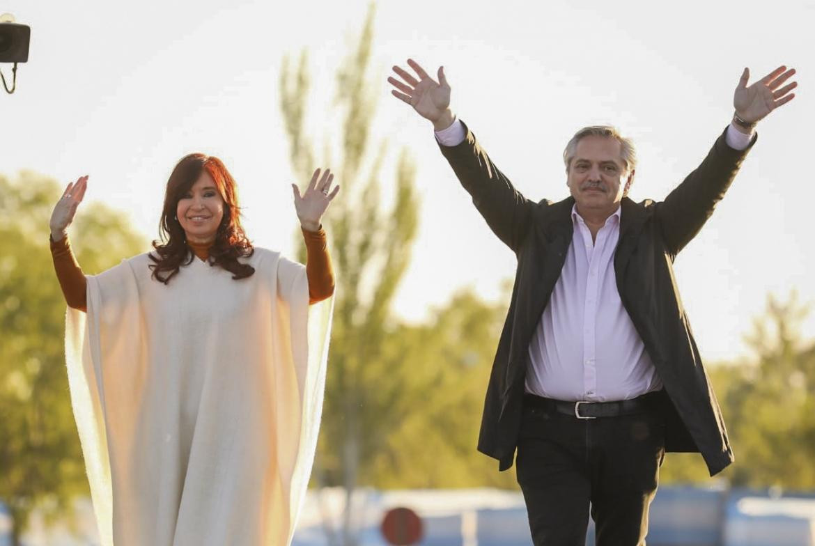 Alberto Fernández y Cristina Kirchner, AGENCIA NA