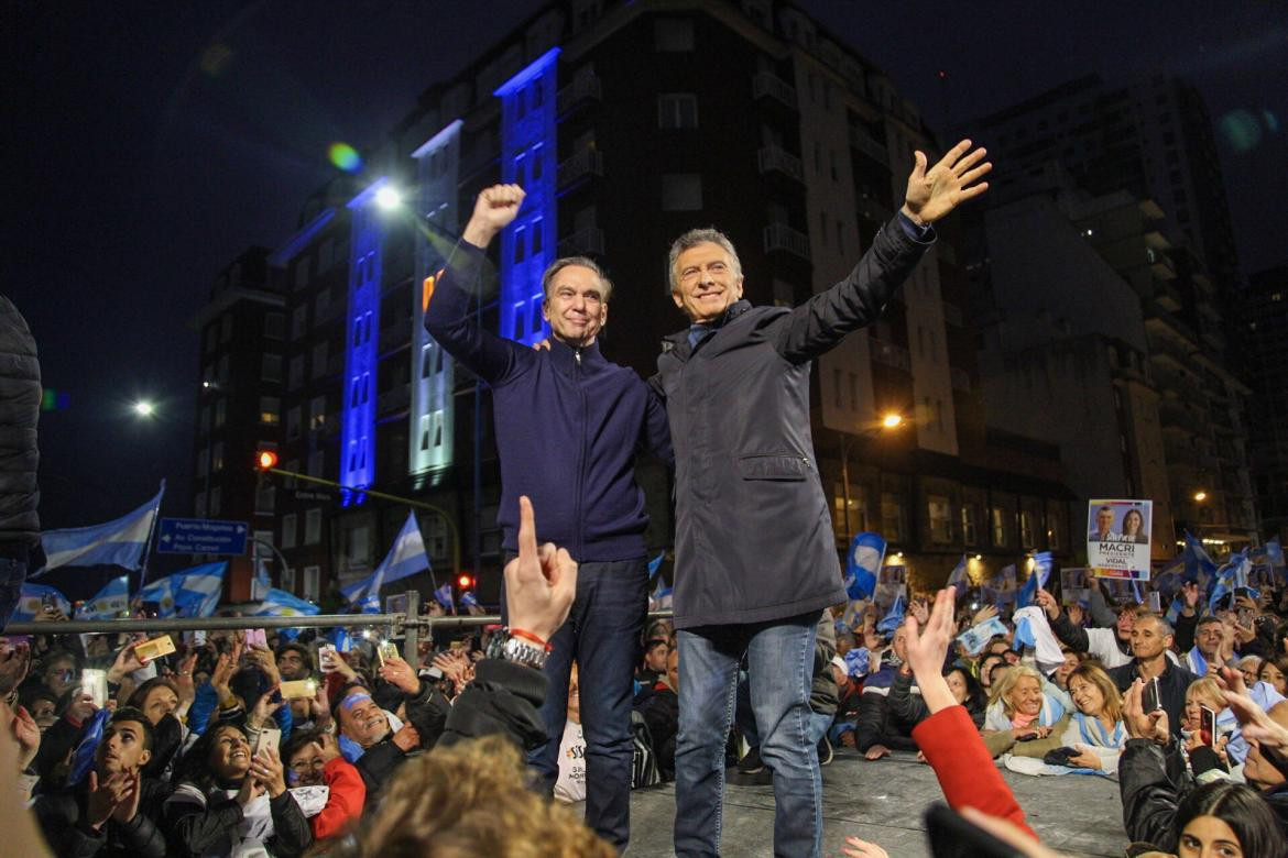 Mauricio Macri y Miguel Ángel Pichetto