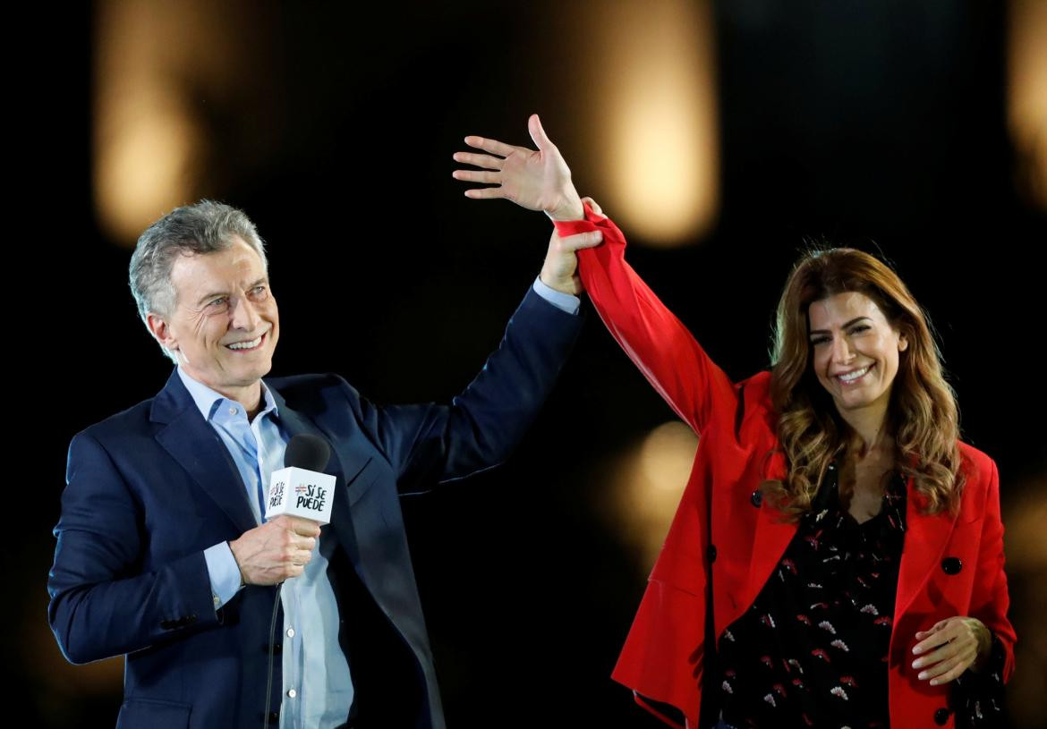 Mauricio Macri y Juliana Awada, Cierre de campaña Juntos por el Cambio, Córdoba, Elecciones 2019, REUTERS	