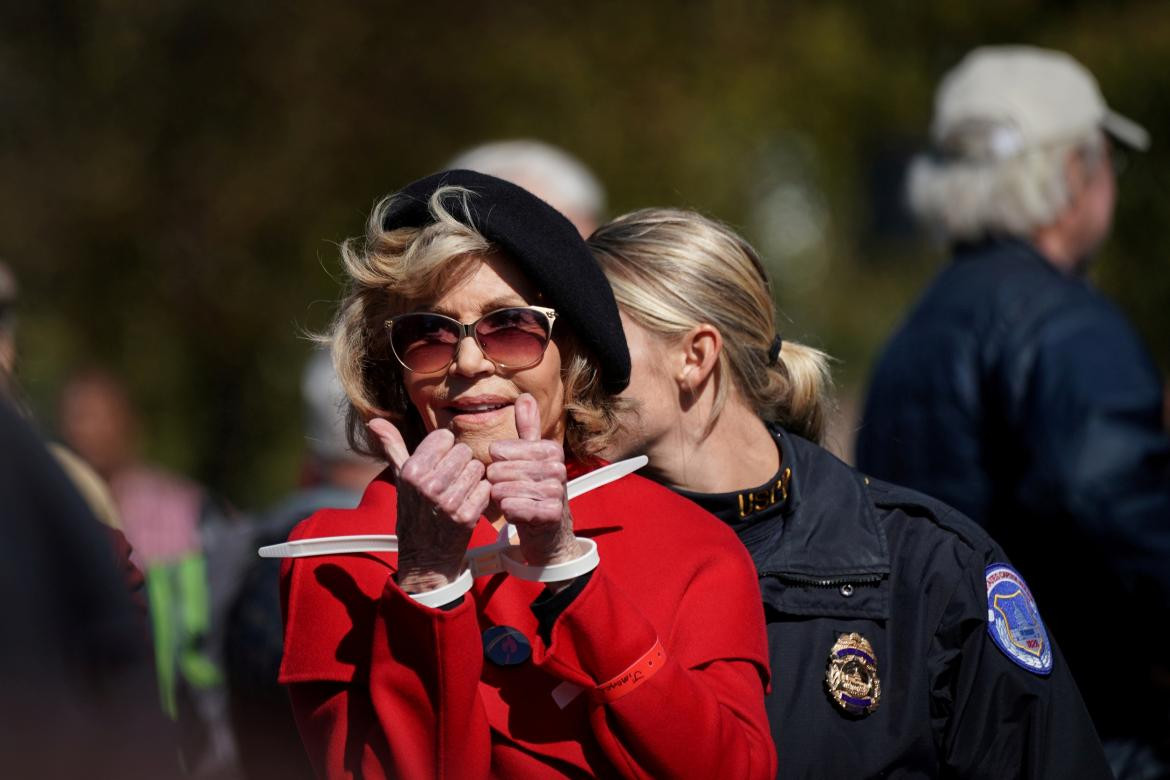 Jane Fonda, detención, REUTERS