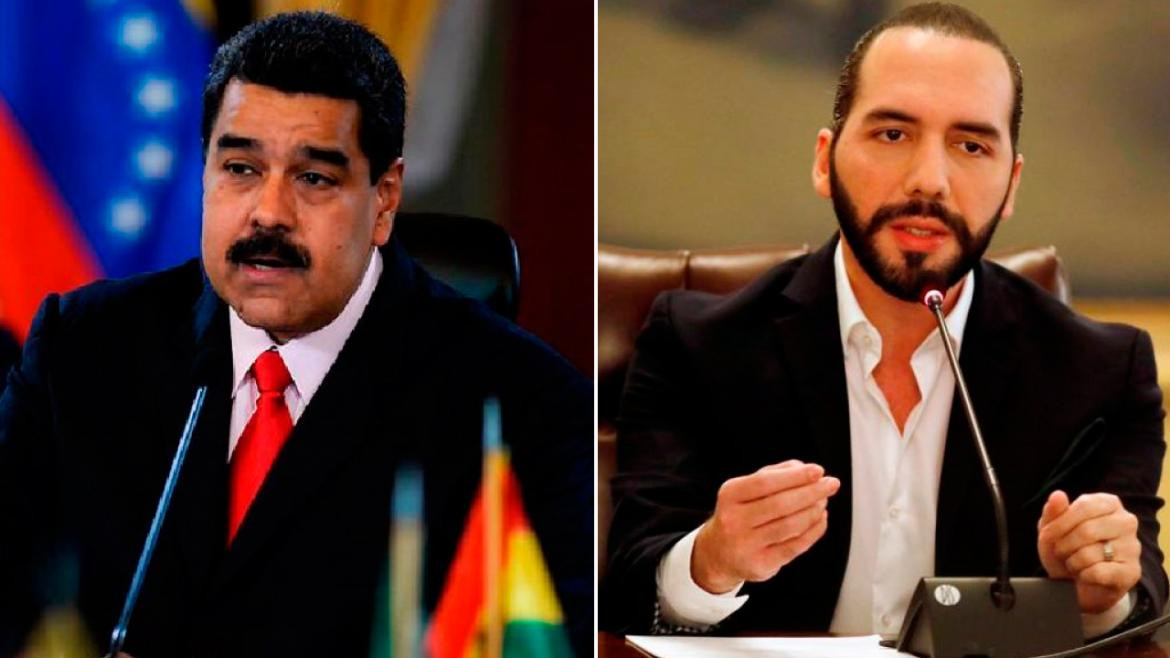 Nicolás Maduro y Nayib Bukele