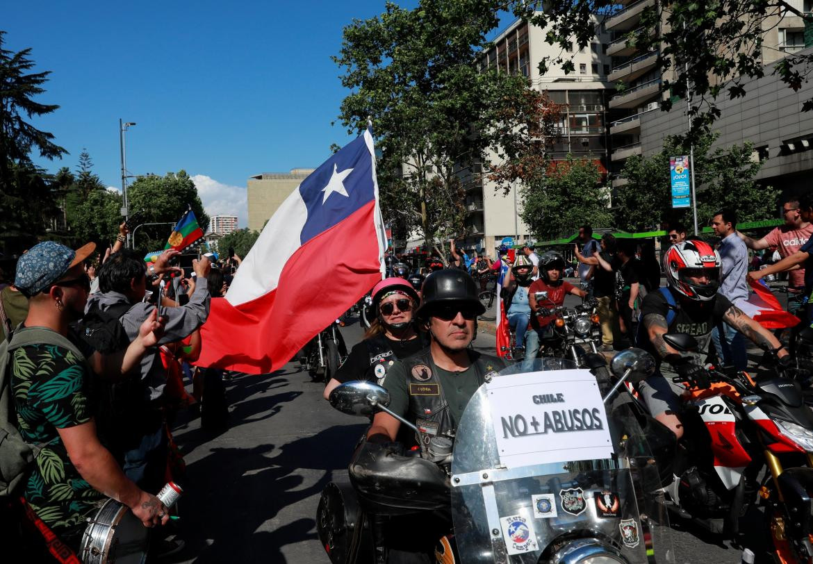Protestas en Chile, REUTERS