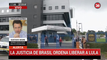 Gustavo Segré sobre liberación de Lula: 