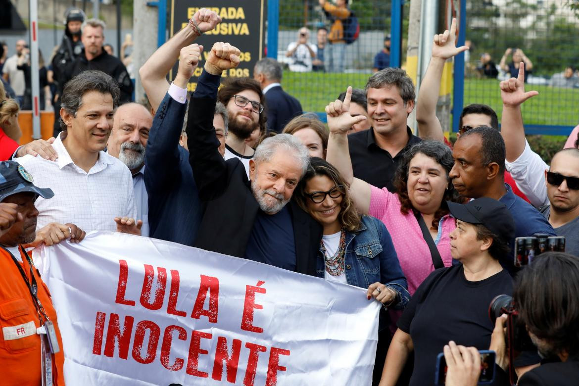 Lula da Silva, liberación de la cárcel, REUTERS