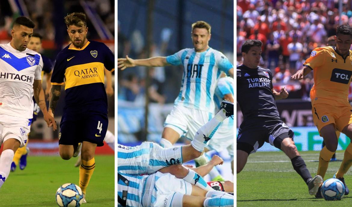Superliga, Boca, Racing y River