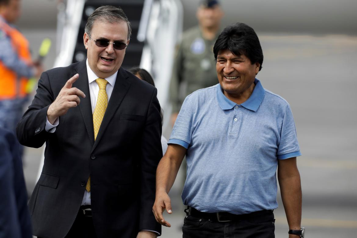 Evo Morales en México, Reuters