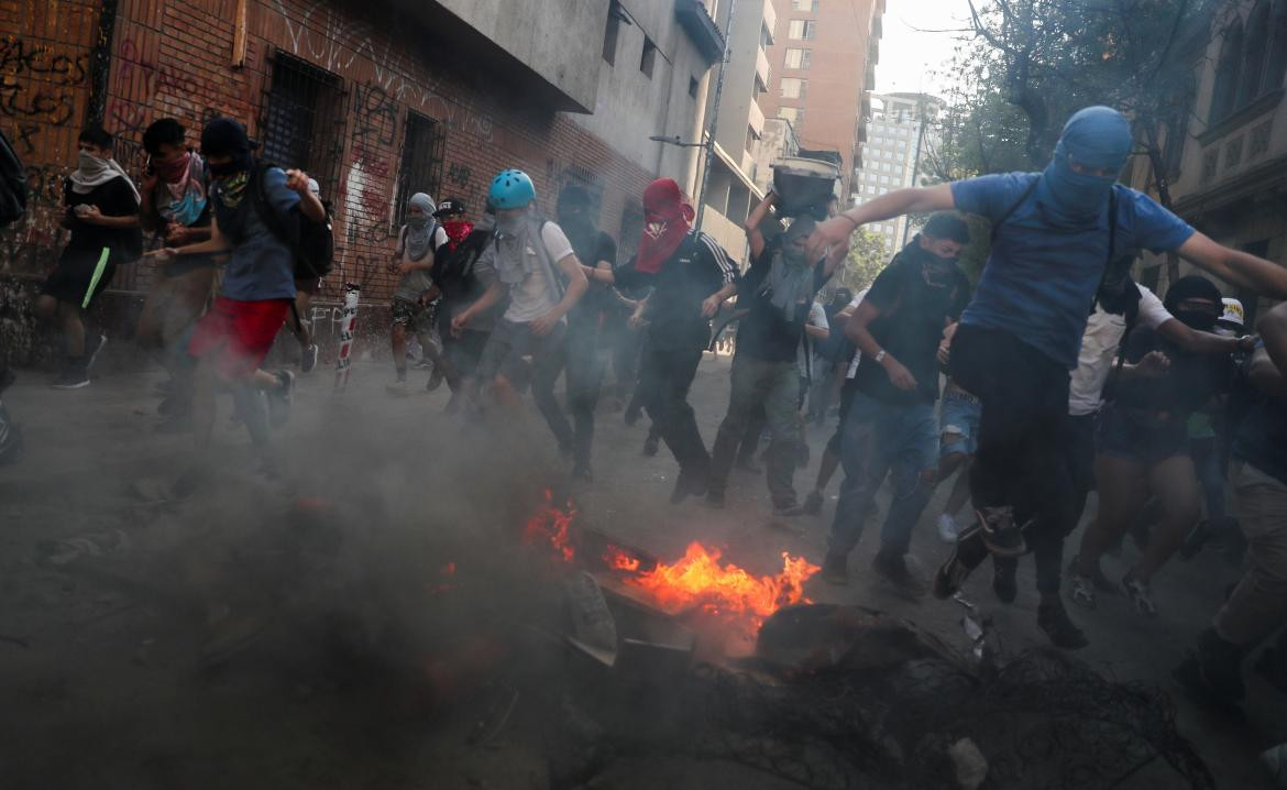 Incidentes en Chile, Santiago de Chile, REUTERS