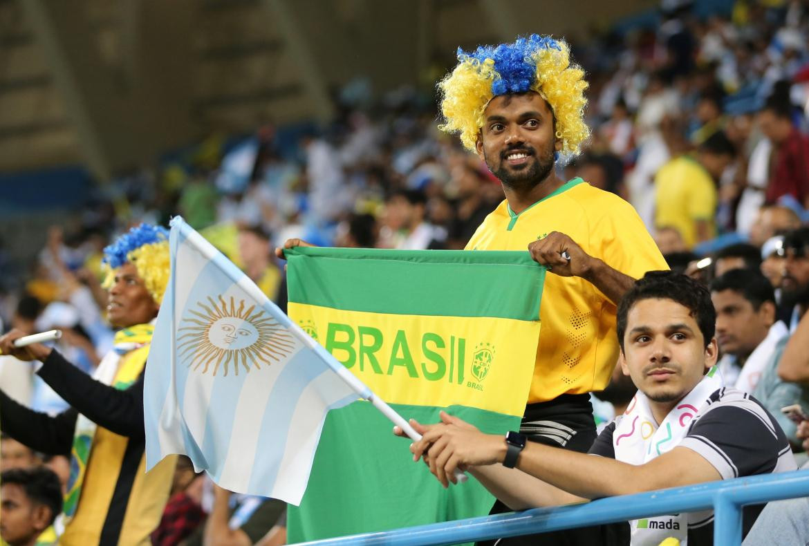 Argentina vs. Brasil, amistoso, hinchada, REUTERS	
