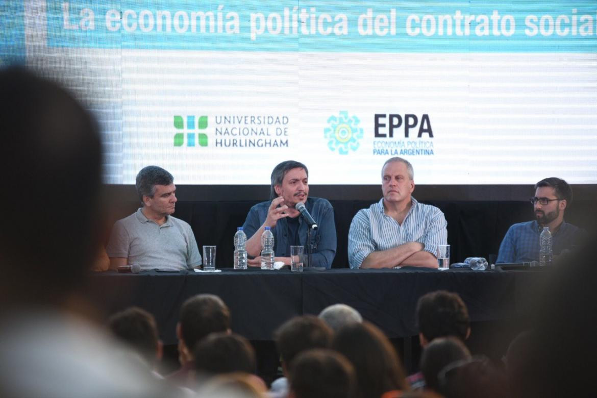 Máximo Kirchner en el IV Congreso de Economía Política para la Argentina