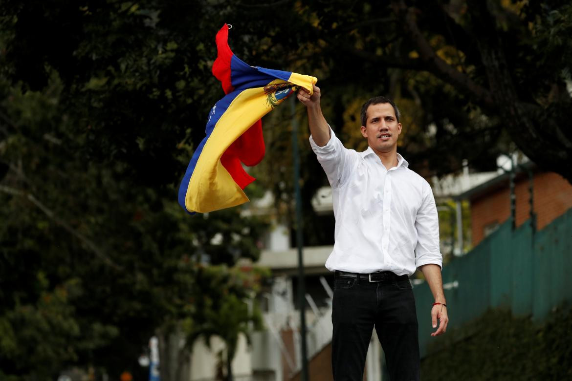 Juan Guaidó, marchas en Venezuela, REUTERS