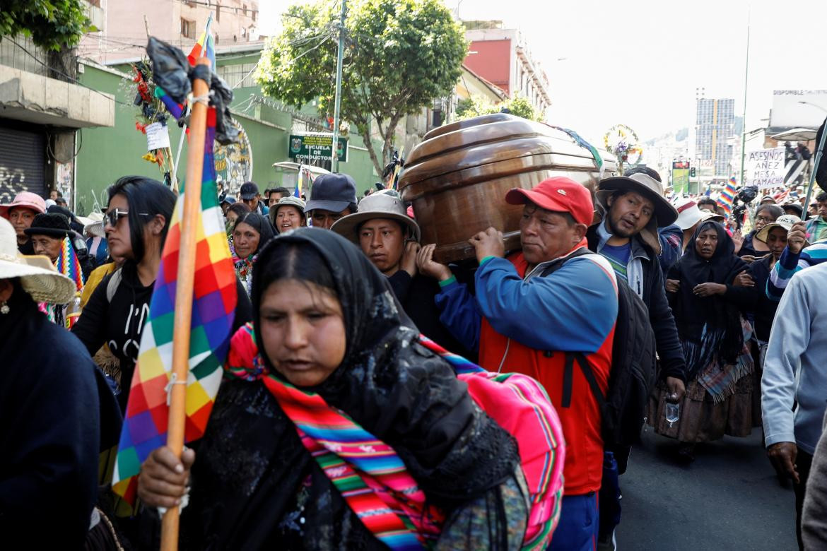 Jornada de protestas en Bolivia, REUTERS