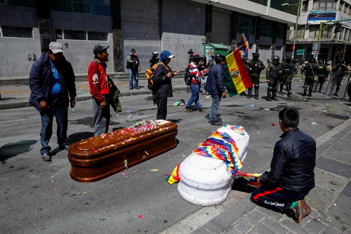 Jornada de protestas en Bolivia, REUTERS