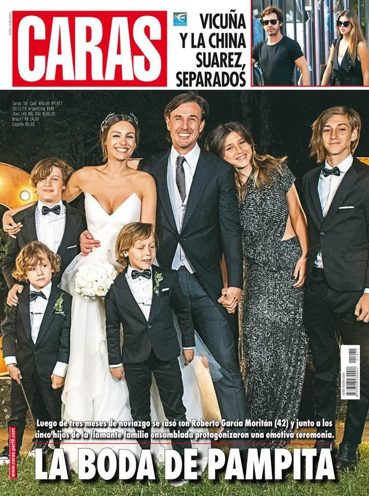 Tapa de Revista Caras, 26/11/19, Pampita