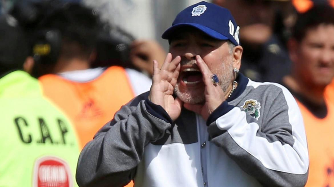 Diego Maradona en Gimnasia