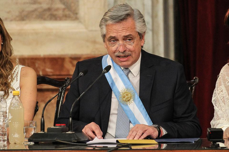 Alberto Fernández asunción