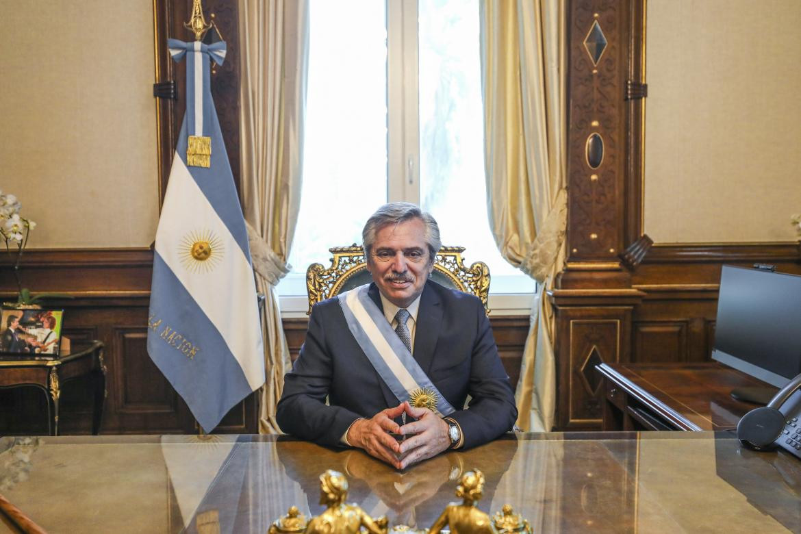Alberto Fernández, jura como presidente, NA