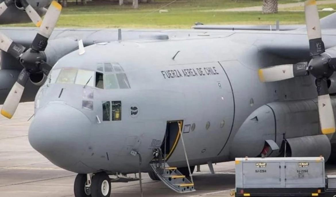 Avión desaparecido de la Fuerza Aérea de Chile