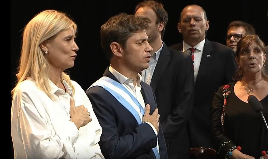 Verónica Magario y Axel Kicillof, Juran los ministros del gabinete de la Provincia de Buenos Aires, YouTube