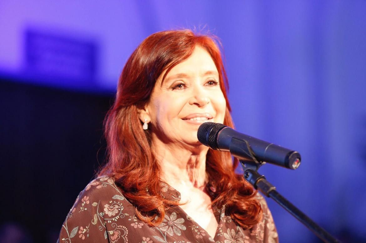 Cristina Kirchner en acto de asunción de Fernando Espinoza en La Matanza