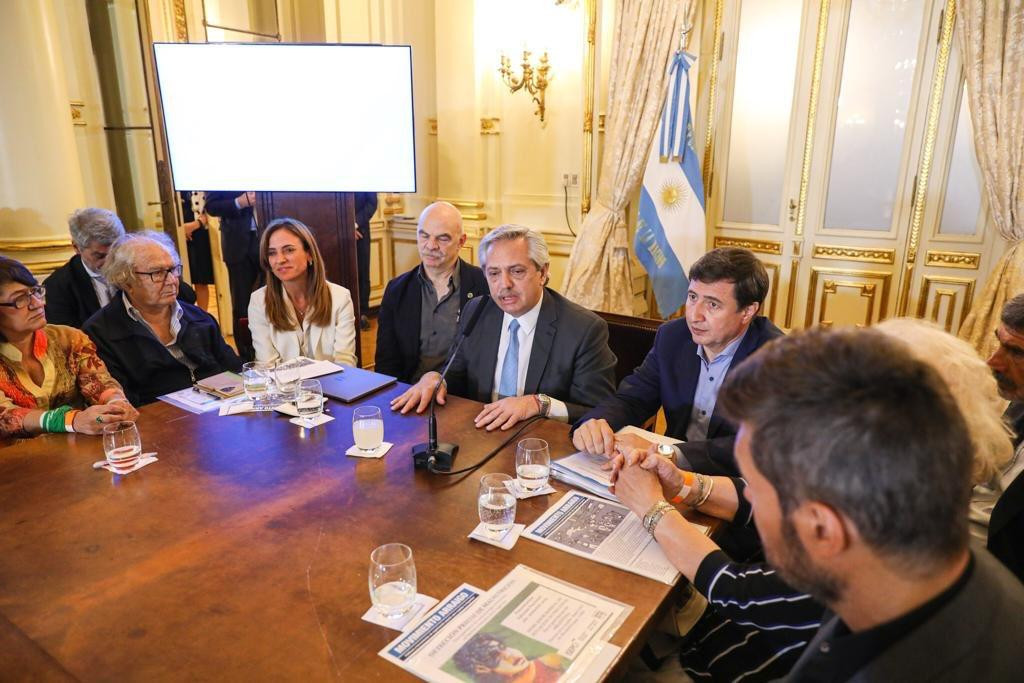 Alberto Fernández encabezó reunión del Consejo Federal Argentina contra el Hambre