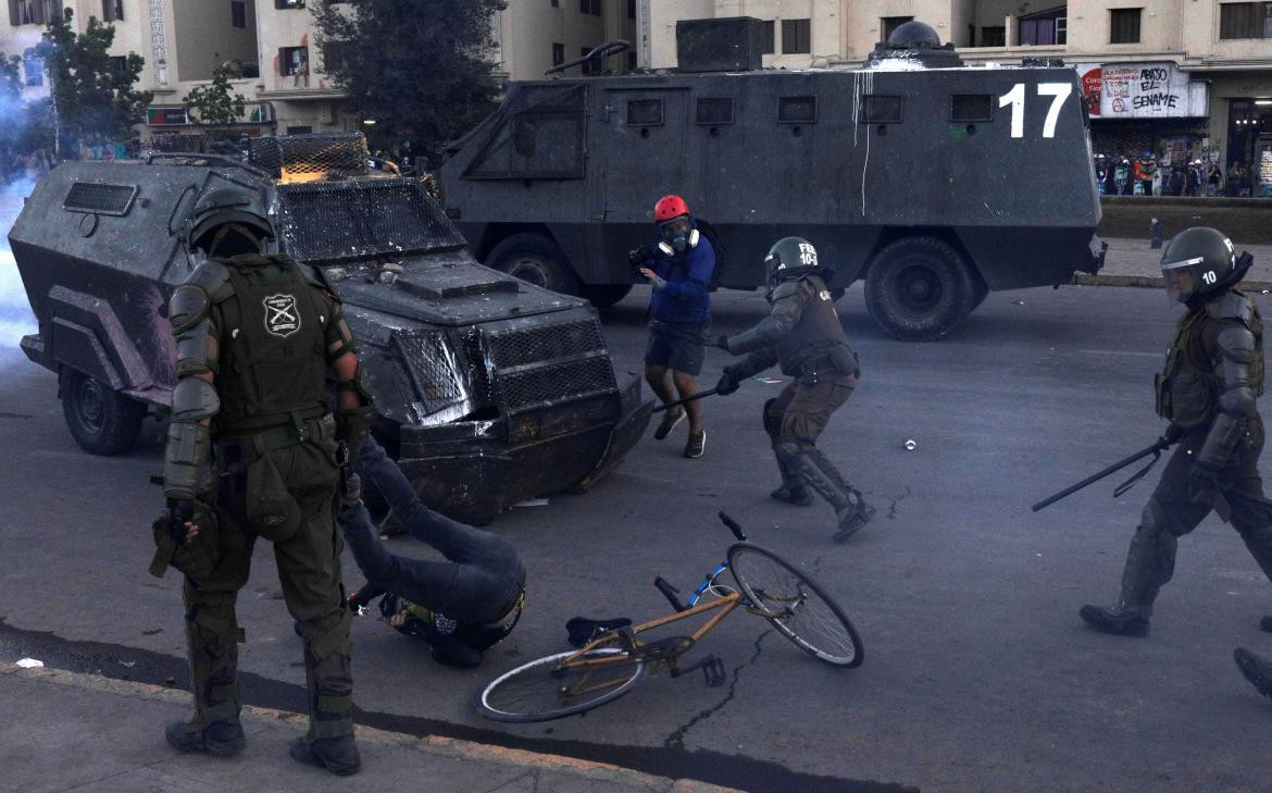 Protestas en Chile, foto REUTERS