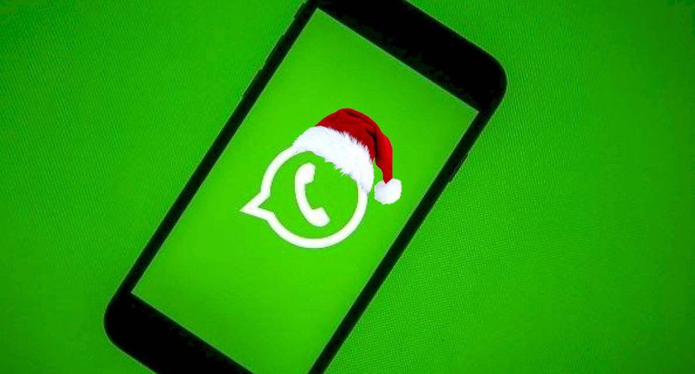 WhatsApp, truco navideño