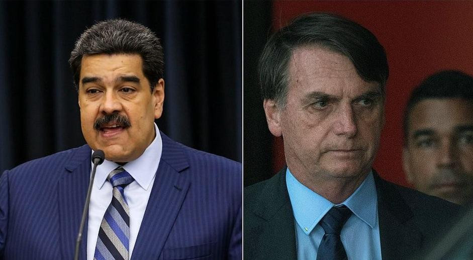 Nicolás Maduro y Jair Bolsonaro