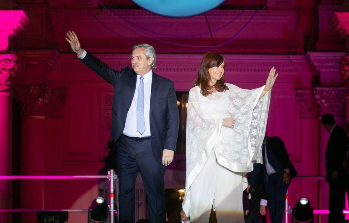 Cristina Kirchner y Alberto Fernández, Twitter CFK