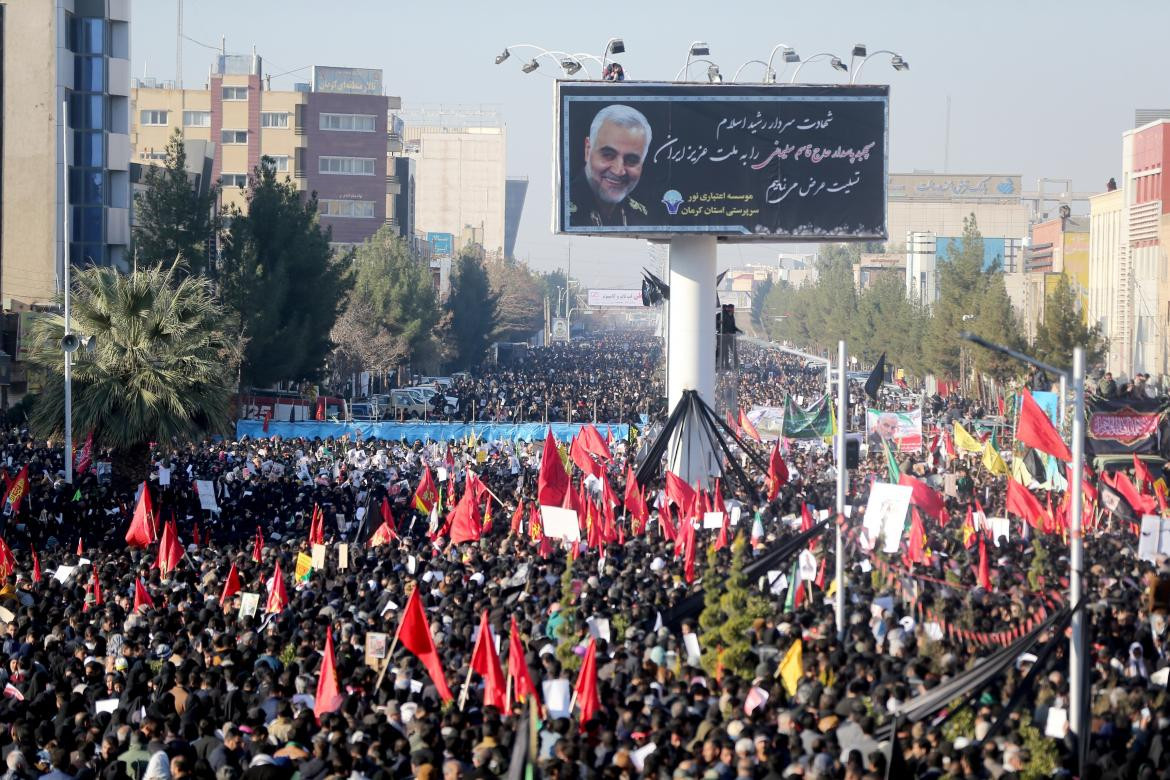 Funeral de Qasem Soleimani en Irán, REUTERS