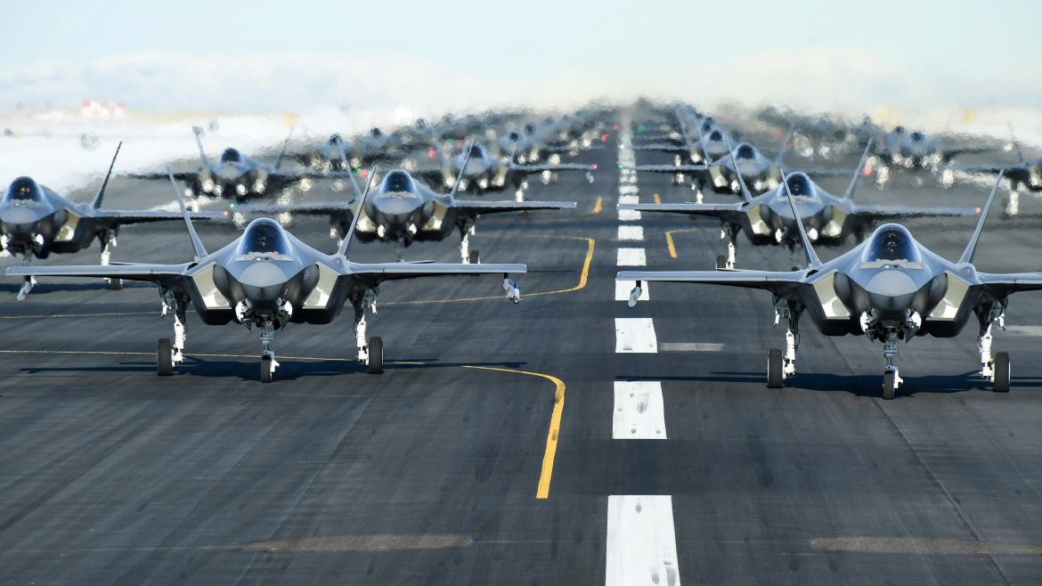 52 F-35 ejercicio aéreo Estados Unidos, REUTERS