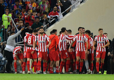 Atlético Madrid venció al Barcelona en partidazo y está en final de Supercopa de España