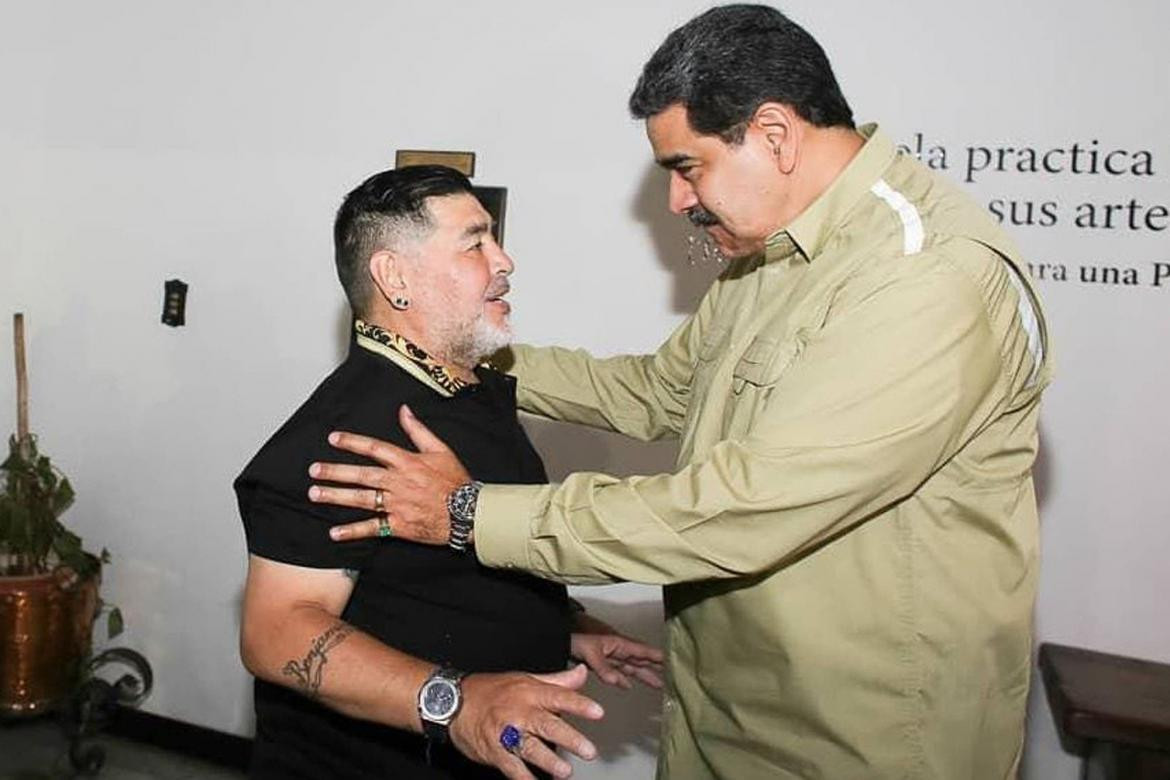 Maradona y Maduro