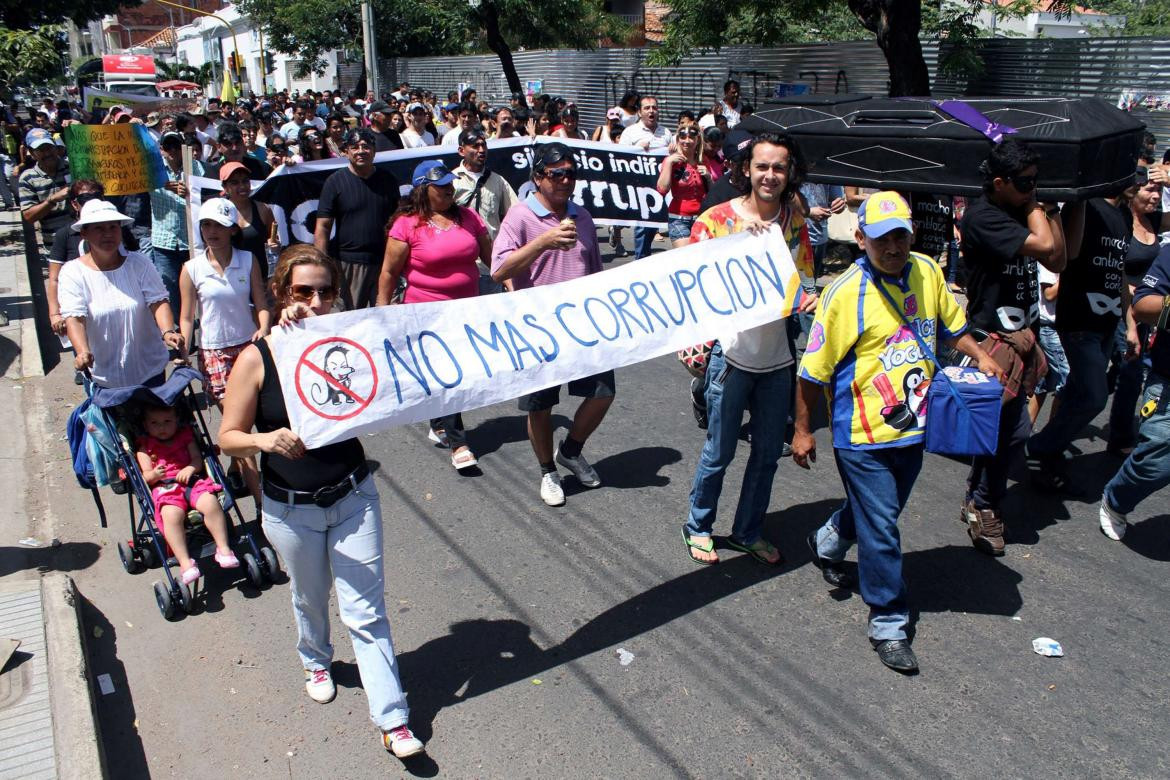 Protestas por corrupción en Colombia